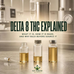 Delta 8 THC Explained: What It Is, How It Is Made, and Why Bulk Buyers Source It from Go North Hemp