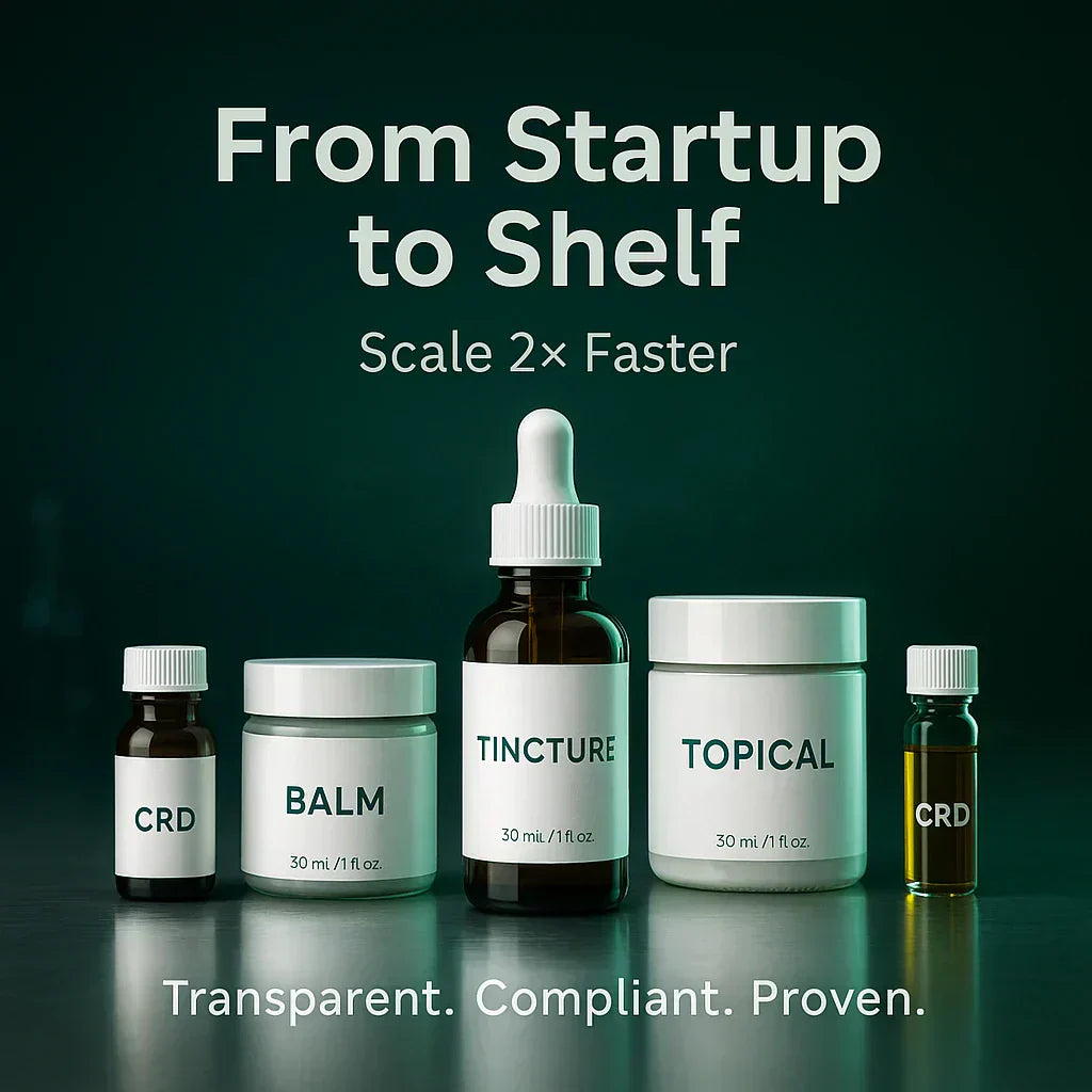 White Label Hemp Manufacturing: How Brands Launch Faster