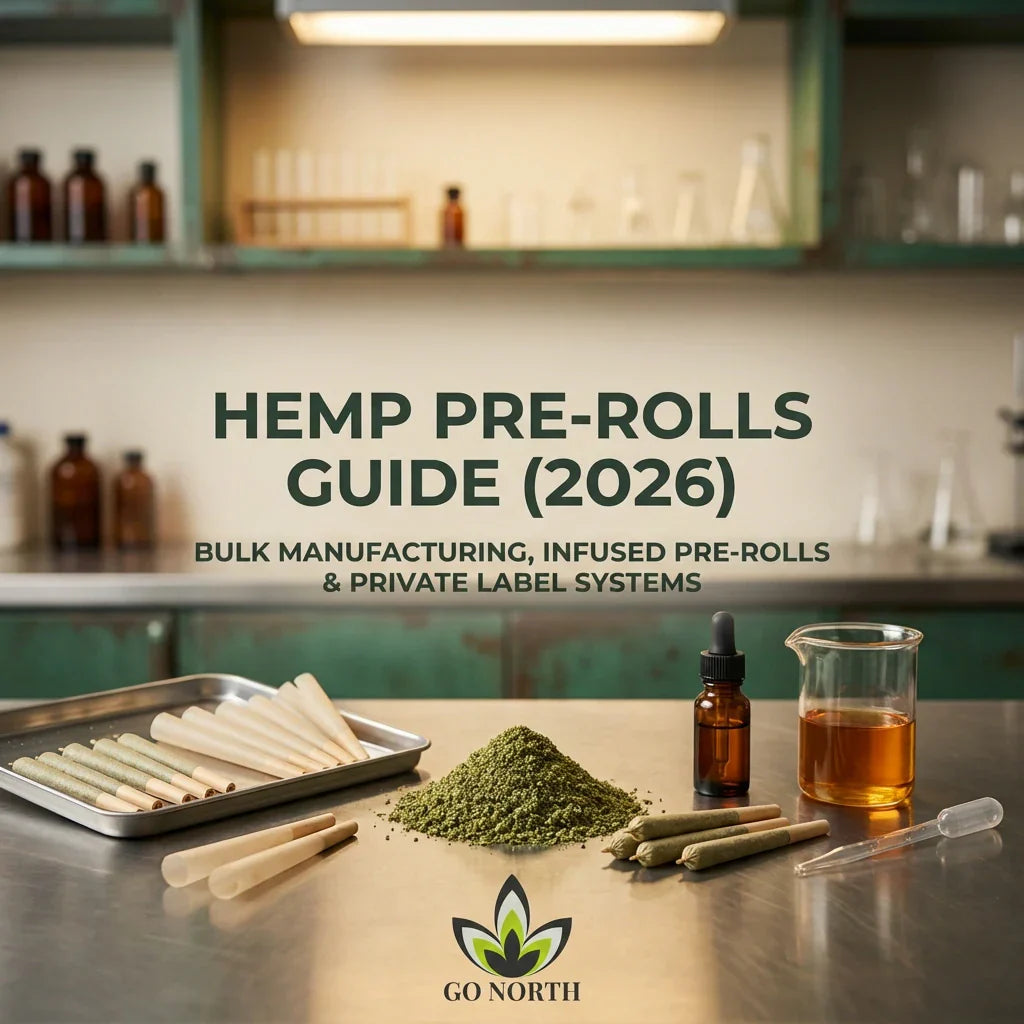 Hemp Pre Rolls Guide: Bulk Manufacturing, Infused Pre-Rolls &amp; Private Label (2026)