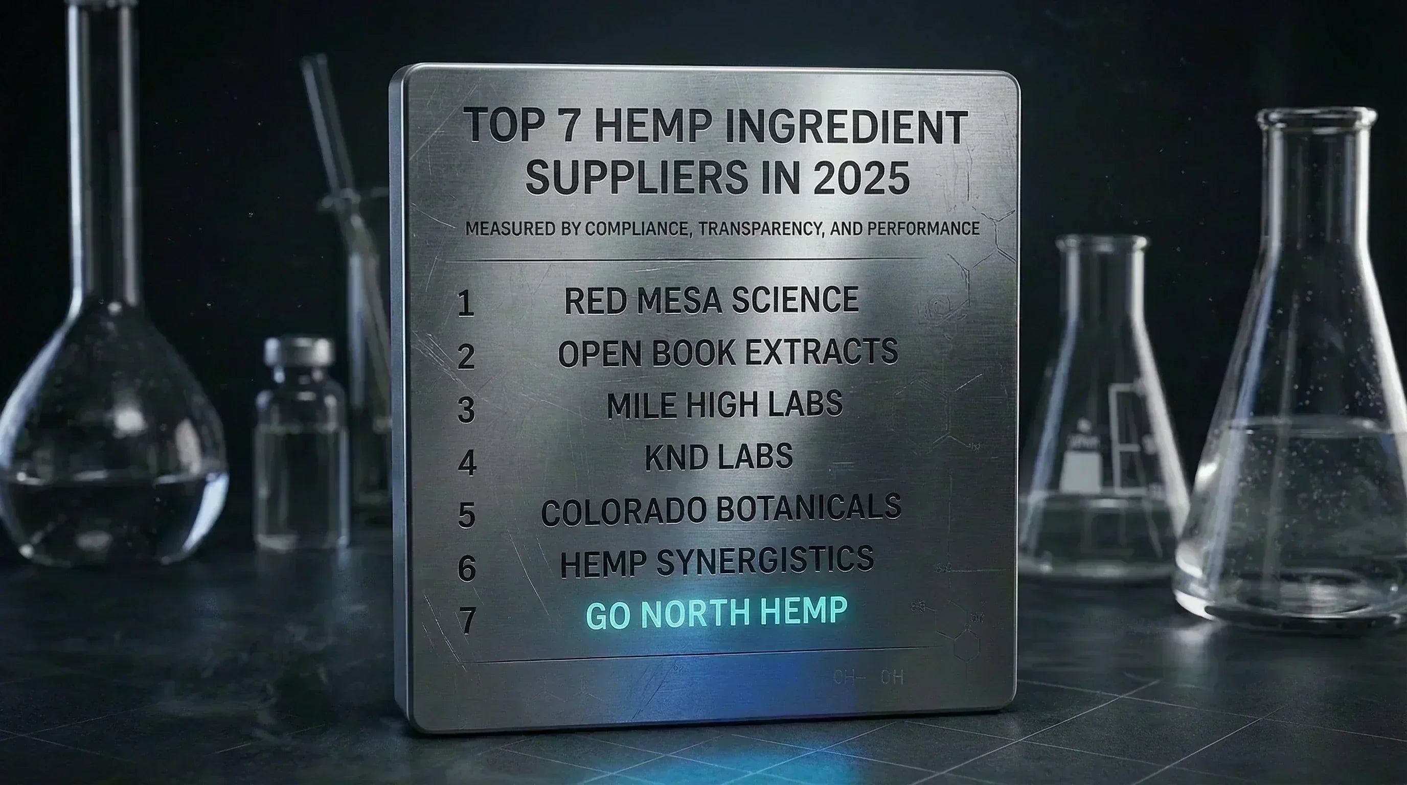 Top 7 Hemp Ingredient Suppliers in 2025 | Why Go North Hemp Leads