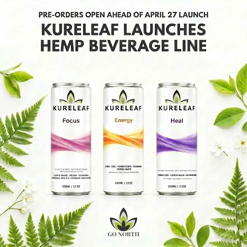 Kureleaf Launches Functional Hemp Beverage Line with Energy, Focus, and Recovery Formulations
