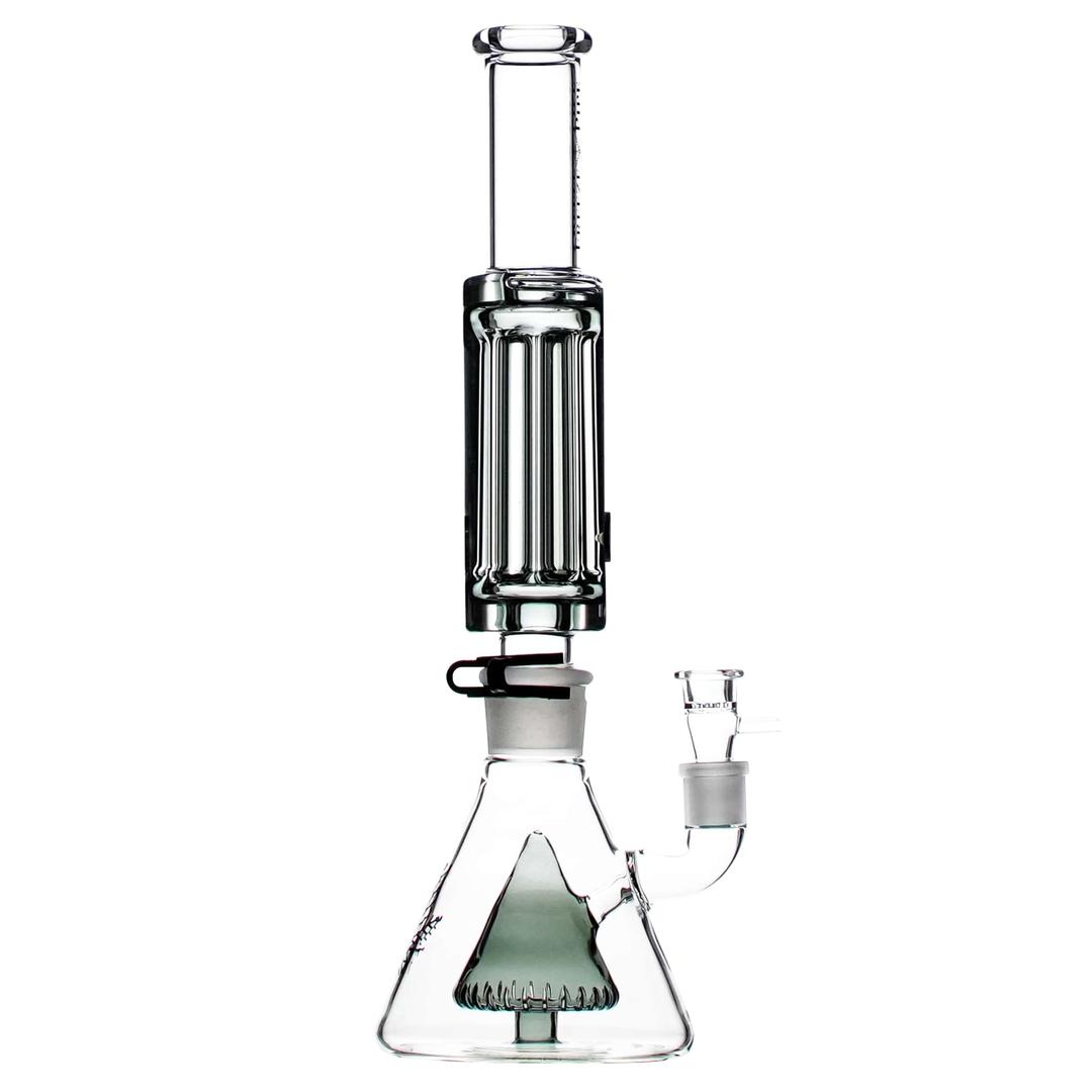 Freeze Pipe Bong Pro beaker-style water pipe with freezable glycerin coil and honeycomb bowl