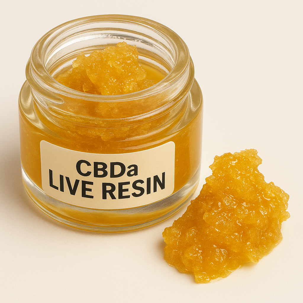 CBDa Live Resin | Premium Hemp Extract Rich in Cannabidiolic Acid & Terpenes