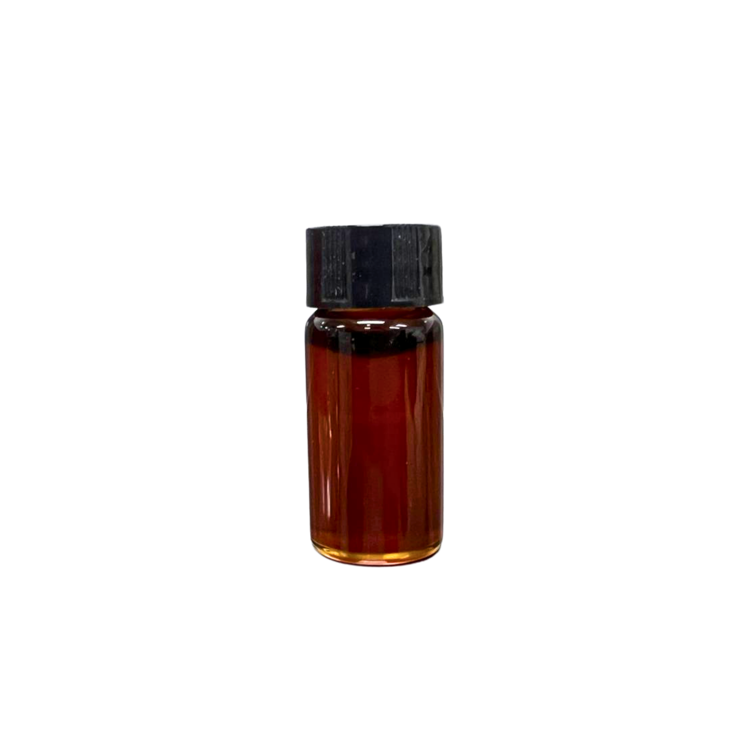 Vial of THCv distillate used for research, formulation, and product development.